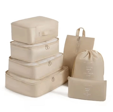 Travel Organizing Set - Beige