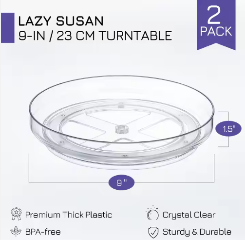 Lazy Susan 2-Pack