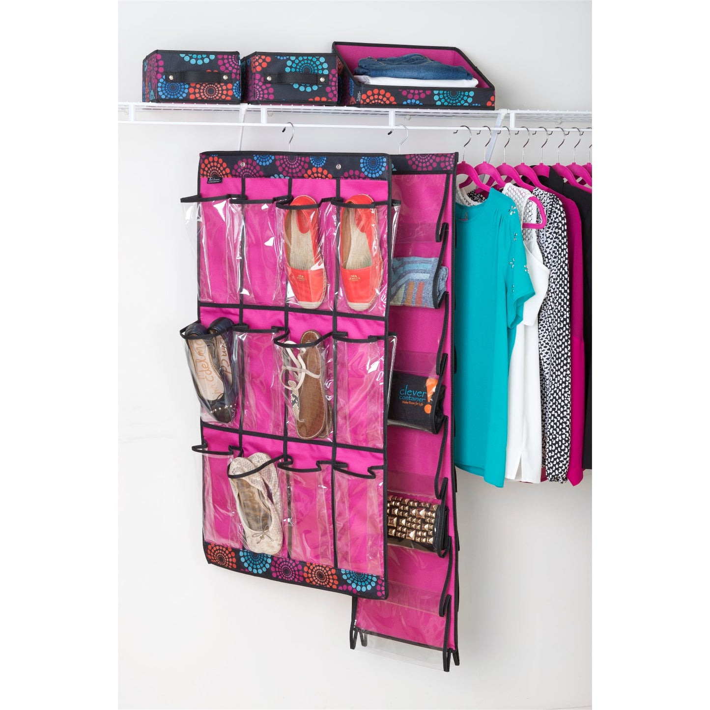 Hanging Pocket Cubby - Bright Lights