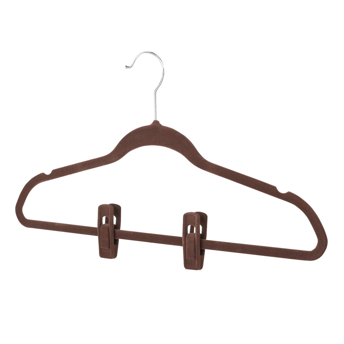 Hanger Clips - Set of 12 - Chocolate