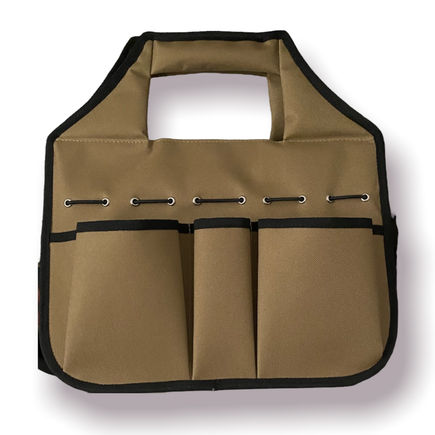 Stuff 'N Go - Messenger Style Bag - Taupe + Adjustable Shoulder Strap